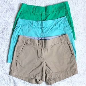 J.CREW/ LOFT Chino Short Bundle